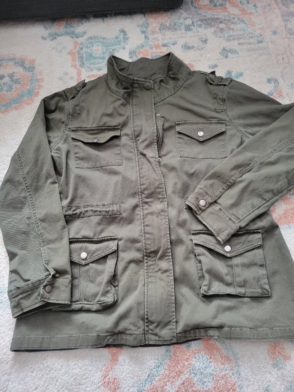 Green Utility Jacket - Picture 1 of 5